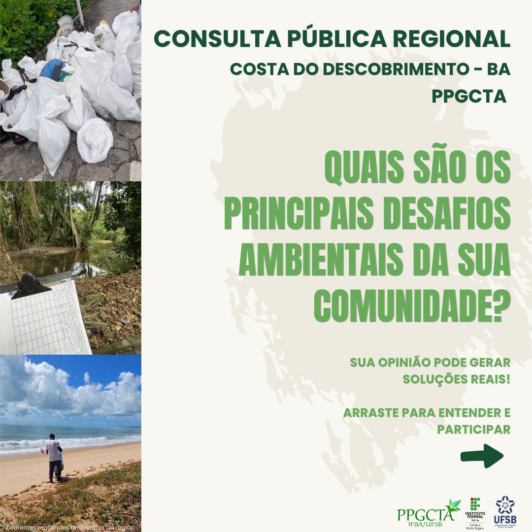Cards campanha consulta demandas ambientais PPGCTA MAI 2026 6