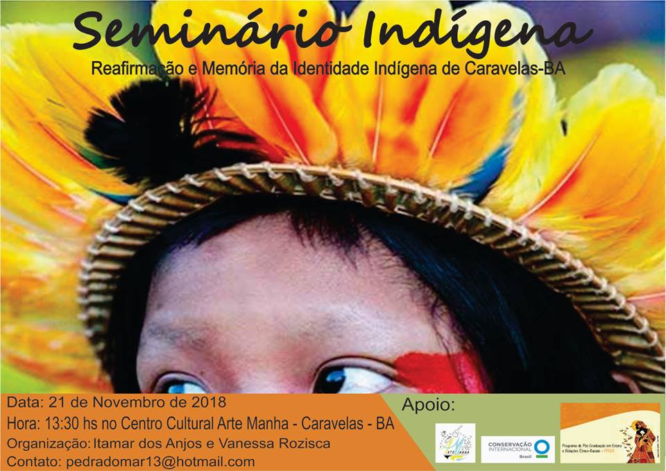 Cartaz Seminrio Indgena Carvelas