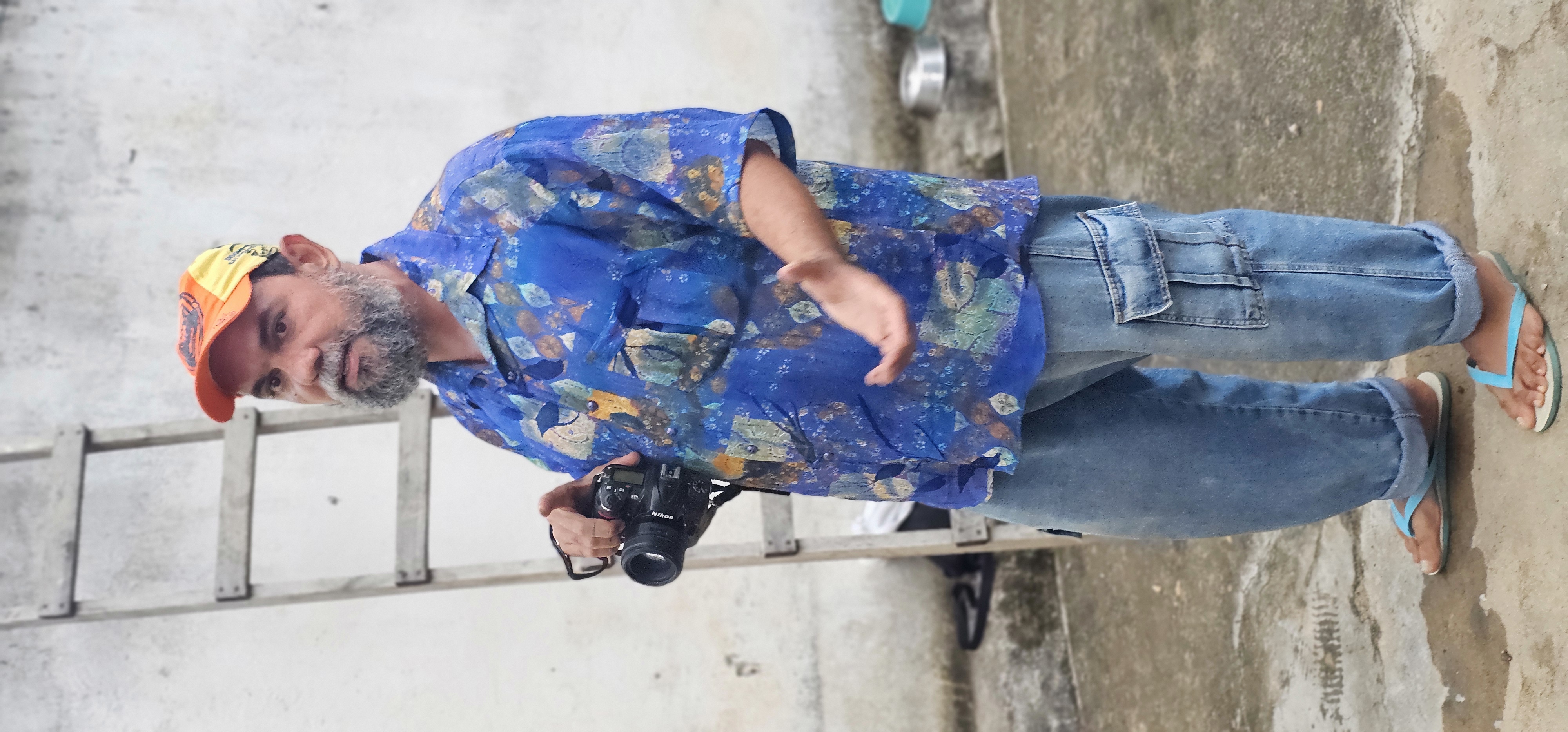 O artista Alex Oliveira Foto EuJuao